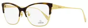 Omega OM5001H Butterfly Eyeglasses 052 Gold/Havana 54mm - Picture 1 of 2