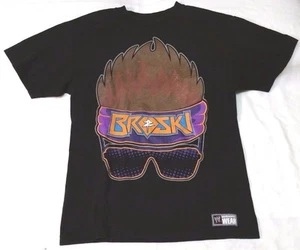 WWE Authentic Zach Ryder Broski Are you serial bro t-shirt uomo taglia M nera - Foto 1 di 9