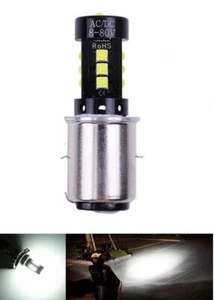 LED H6 pour ATV scooter moto ampoule 6000K pour phare avant 1pc - Imagen 1 de 1