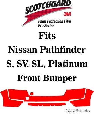 Película de protección de pintura 3M Scotchgard serie Pro para Nissan Pathfinder 2022 2023 Foto 1 de 3