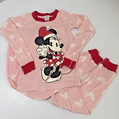 Juego de Pijama Hanna Andersson Disney Niñas 8 130 cm Rosa Minnie Mouse Foto 1 de 4