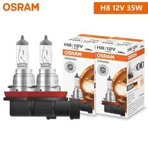 2pcs OSRAM H8 12V 35W PGJ19-1 Original Car Halogen Fog Lamp Auto Headlight Bulb - Picture 1 of 6