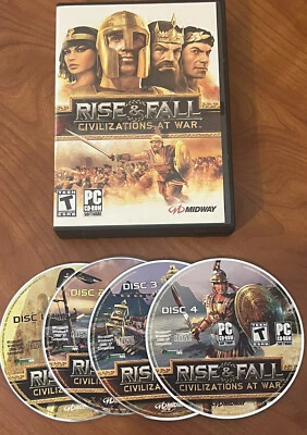 Rise & Fall Civilizations At War PC CD-ROM No Manual - Image 1 of 4