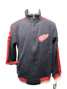 New Detroit Red Wings Mens Size S Small CCM Full Zip Jacket $90