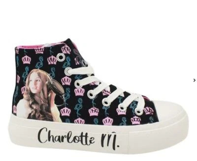 Charlotte M. Zapatillas, Negro Niña + Regalo Gafas de Sol - Imagen 1 de 4