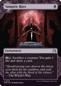 Ritos vampíricos x4 (Tierras salvajes de Eldraine: Cuentos encantadores (2023)) MTG (NM) *CCGHous - Imagen 1 de 1