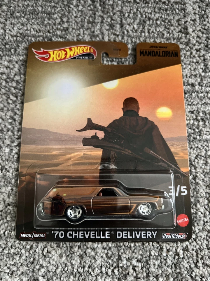 Hot Wheels '70 Chevelle Delivery Pop Culture Mandalorian Premium HKD04 2023 Foto 1 de 1
