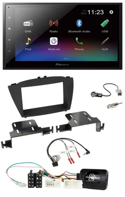 Pioneer USB Bluetooth DAB 2DIN Lenkrad Autoradio für Hyundai ix35 ab 2013 ohne S - Bild 1 von 4