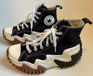 Converse Run Star Motion HI Black Gum Honey Platform 171545C Womens 7 Mens 5.5 - Picture 1 of 12