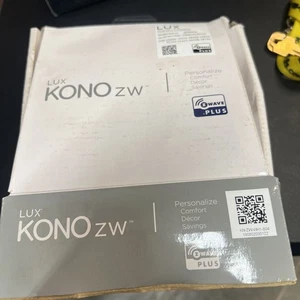 Lux Kono Smart Zwave Thermostat White - Picture 1 of 2