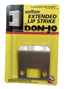 Don-Jo EL-102-619 EL102619 Satin Nickel Extended Lip Strike Brass - Brand New - Picture 1 of 3