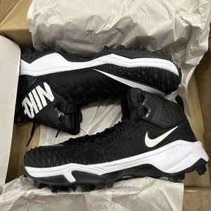 Nike Force Savage Pro Shark Wide Cleats. Schwarz/Weiß 923311-010 Herren Größe 15 " - Bild 1 von 4