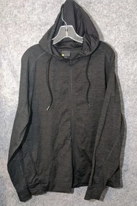 ZELLA Mujer Sudadera con Capucha Mente Cuerpo Energía Cordón Cremallera Completa Chaqueta Carbón Jogger - Imagen 1 de 9