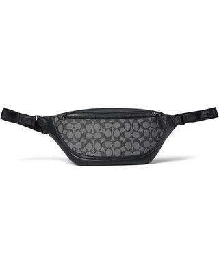 Coach League Belt Bag in Signature Jacquard - Men's Crossbody Sling Bag - NEW - Image 1 of 4