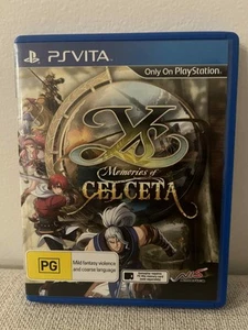 YS Memories of Celceta - Sony Playstation PS VITA AUS FREE POST - Picture 1 of 3