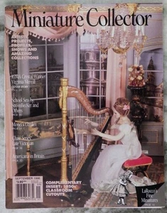Vintage MINIATURE COLLECTOR Magazine September 1996 - Picture 1 of 2