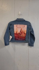 Disney Ily 4EVER Big Thunder Mountain Railroad Denim Jeansjacke Kinder Gr. 7/8 NEU - Bild 1 von 11