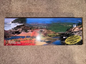 ACADIA NATIONAL PARK 12 X 36 Inch Panoramic Puzzle Over 500 Pieces New Sealed - Picture 1 of 2