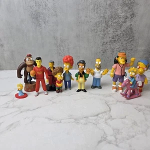 The Simpsons Mini Figure Lot Of 11 - Homer, Bart, And More! - Picture 1 of 10