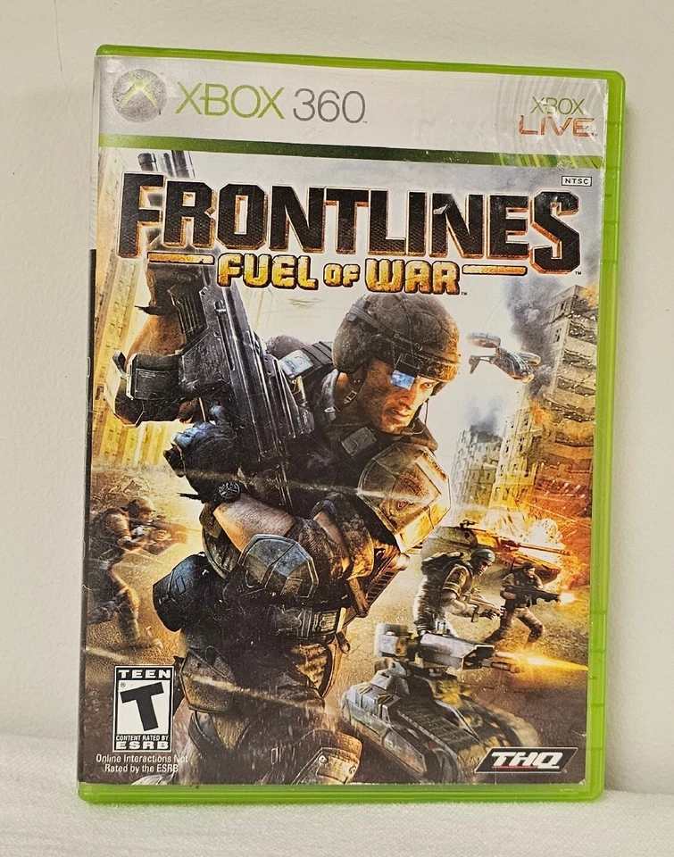 Frontlines Fuel of War Xbox 360 Video Game 2007 Microsoft - Image 1 of 3