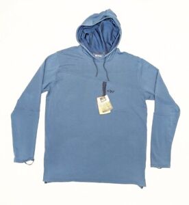 OR Outdoor Research Ensenada Sun Hoody SPF 50 Mens  Lightweight Sweater XL Blue