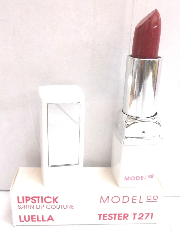 Model Co Lipstick with mirror Satin Lip Couture Full Size LUELLA - Image 1 of 1