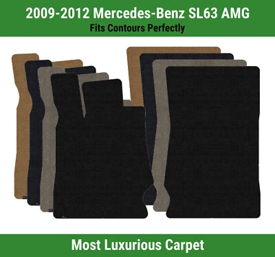 Alfombrillas de primera fila Lloyd Luxe para Mercedes-Benz SL63 AMG 2009-2012  Foto 1 de 4