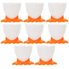 24pcs Cartoon Chicken Feet Egg Cup Holder Easter Display Stand