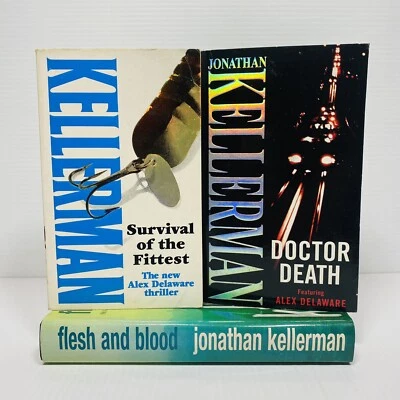 Lote de libros de bolsillo Jonathan Kellerman # 12, 14 + 15 series Alex Delaware Foto 1 de 4