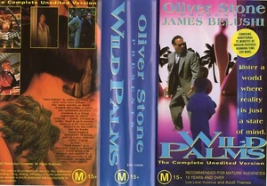 WILD PALMS -Oliver Stone 2 x VHS - PAL -NEW -Never played! -Original Oz release - Bild 1 von 7