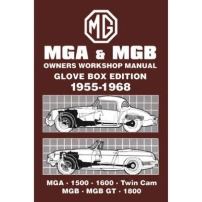 MG MGA MGB GT 1955-1968 Manual de taller del propietario Manual de servicio R... - Imagen 1 de 4