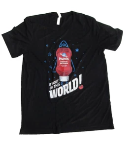 Hunts Uranus Ketchup Men's Black Short Sleeve Graphic T-Shirt-Large T112 - Picture 1 of 5