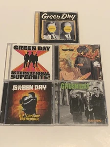 Green Day CD Lot of 5 - Nimrod, Insomniac, International SuperHits - Picture 1 of 2