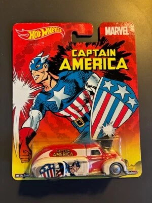 Dodge Airflow 38 Captain America de la cultura pop de Hot Wheels  Foto 1 de 2