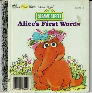 Alice's First Words - A First Little Golden Book by Anna H. Dixon 1989 - Picture 1 of 8