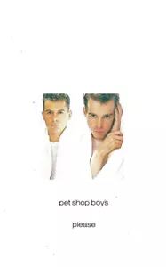 Pet Shop Boys - Please - UK. Cassette Tape - Picture 1 of 8