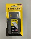 Stanley Round-Point Utility Blade 100 Pack With Dispenser! Replacement Blades