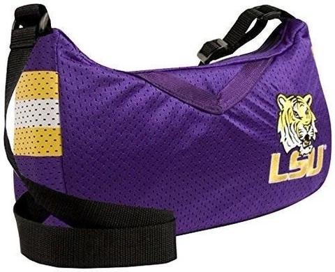 LSU Tigers Jersey Purse with Strap College Football NCAA Sports Bag Fan New Cover