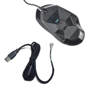 for logitech G302/G402/G502/G400S Soft Mouse Cables Durable Braided Nylon Rope - Photo 1/10