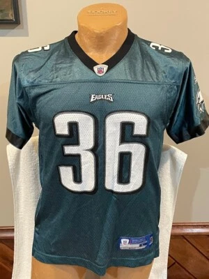 VINTAGE Brian Westbrook Philadelphia EaglesYouth Lg 14-16 Reebok Jersey, NICE!! - Изображение 1 из 4