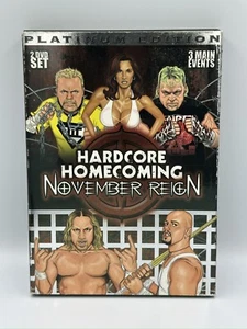 Hardcore Homecoming November Reign Platinum Edition 2 DVD Set Wrestling - Picture 1 of 4