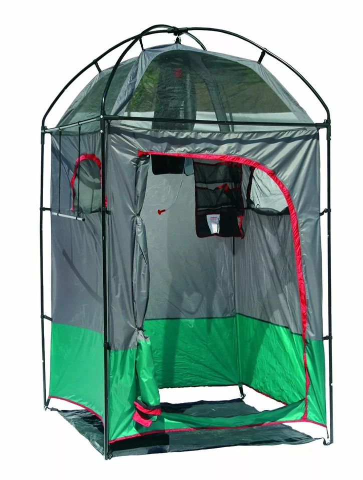 Texsport Portable Outdoor Camping Shower Privacy Shelter Changing Room, Gray,... - Image 1 of 1