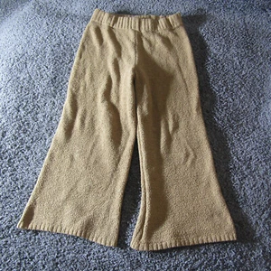 Skims Pants Womens 2X/3X Camel Cozy Knit Sherpa Fuzzy Casual Preppy - Picture 1 of 11