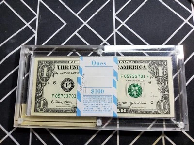 100 Series 2003 $1.00 Star Note with a Radar Note - Image 1 of 2