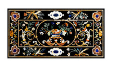 48" x 24" Marble center Table Top Handmade Inlay PietraDura home Decor