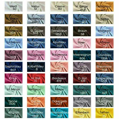 Modischer French Terry TAYLER-70 Farben-ca.155 cm breit-25 cm Schritte-Meterware - Bild 1 von 4