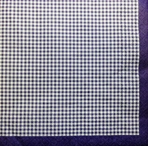 4 x Single Lunch Paper Napkins for Decoupage Crafting Table Blue Grill 35 - Picture 1 of 2