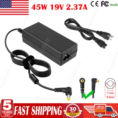 45W AC Adapter Charger For Acer Aspire One D255 D255E D257 D260 PAV70 Power Cord - Image 1 of 4