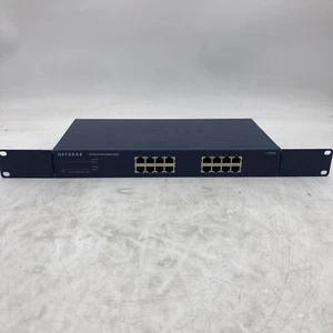 16-portowy przełącznik NetGear ProSafe JGS516 PRZETESTOWANY POD KĄTEM ZASILANIA - Zdjęcie 1 z 10