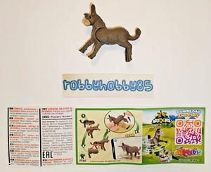 VT184 ASINO + BPZ KINDER SORPRESA ITALIA SORPRESINE 2023/2024 ANIMALI NATOONS - Foto 1 di 1